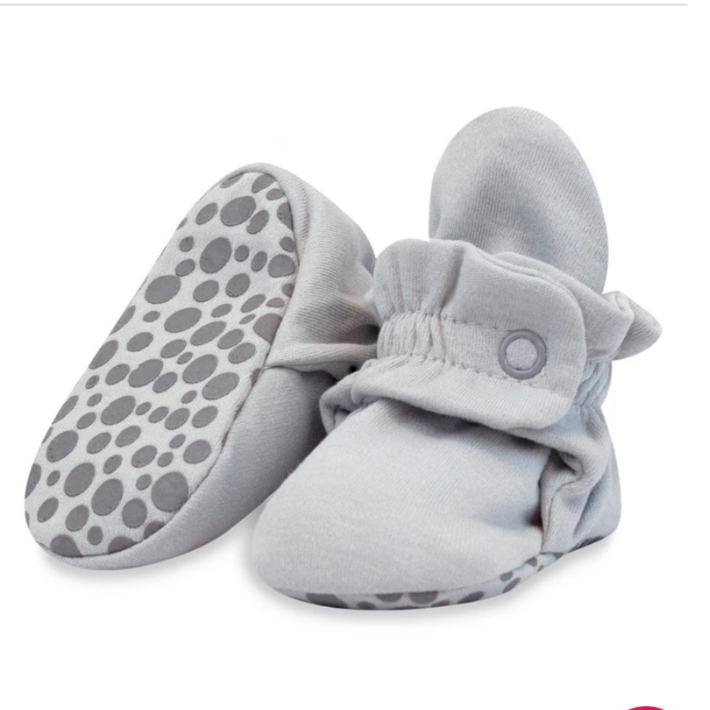Zutano Organic Cotton Gripper Baby Booties